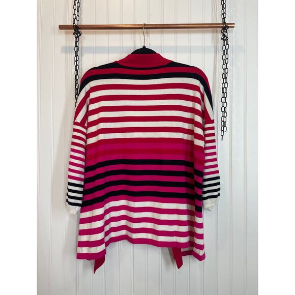 Relativity & Philosophy Stretchable Dotted Pants & Stripe Cardigan Bundle Sz XL - Picture 3 of 12